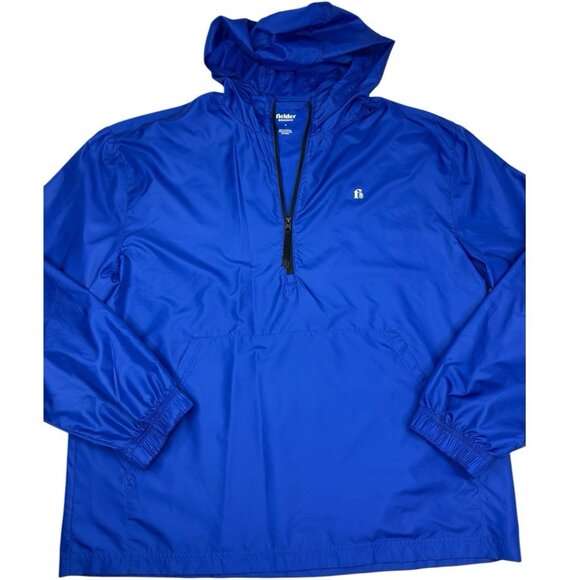 Bonobos Fielder Men’s‎ NWT Blue Pullover Hooded Windbreaker Jacket M/C48.4 - Picture 1 of 16